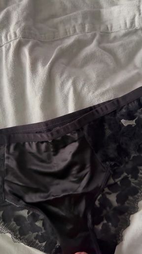 Cum on Wife's Panties 13