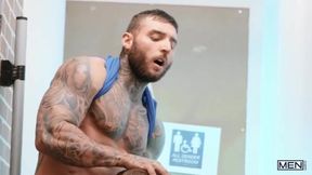 Tattooed Gloryhole Indoors - Tony D Angelo