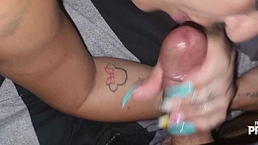 Wife released by corn and corn loves to see wife with friend