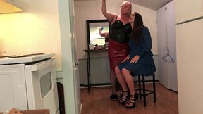 dressed in drag for girls night out