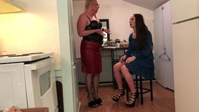 dressed in drag for girls night out