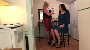 dressed in drag for girls night out