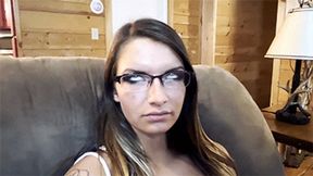 Eye Rolling in Glasses with Katie Katt - WMV (SD)