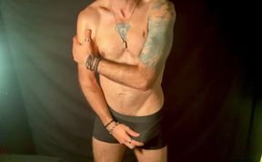 Play with Your Pussy While You Watch Stepdaddy Jerking off