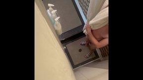 Exposed in Locker Room Showers