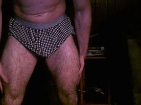 Flexing My Sexy Muscles & Rubbing Moisturizer On Body