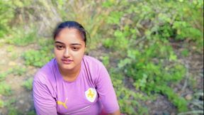 Beautyfull Sali is making her stepbrother-in-law happy in the mountains