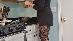 Fetish Foods Baked by Step Mom