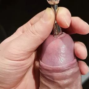 The first time with an 11.7mm dilator