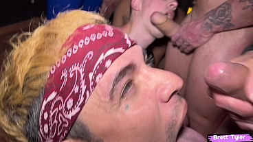 HUGE ALL STARS GANGBANG ORGY