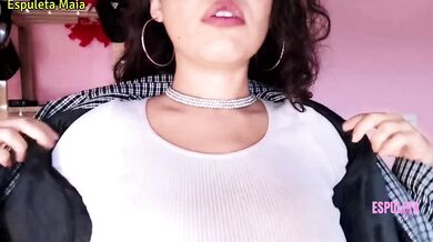 POV - passando creme nas axilas ate voce ficar duro