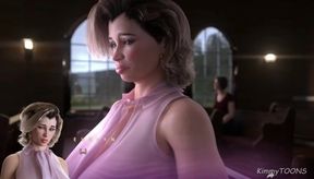 Sin in the pews Pastor watch me cum loud milf jerks in church