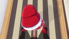 3D Hentai Made a Blowjob for a Holiday.