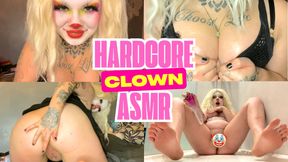 Hardcore Clown ASMR – Anal Play, Dildo, Feet