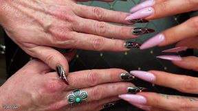 Mesmerizing Fingernails & Asmr: Mars Solo and Tickling Harmony