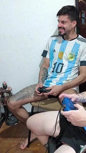 whoever loses pays for the blowjob   Clip 1