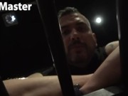 Hot DILF with fat ass farts on caged slave POV PREVIEW