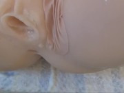 Japanese amateur boy, cum inside on masked big boobs love doll!