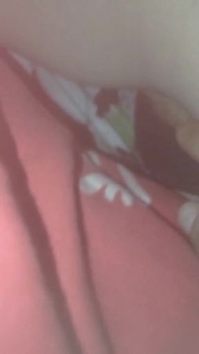 Filming underwear &amp; pussy at night