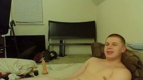 Johhny  Cock Dildo and Cum