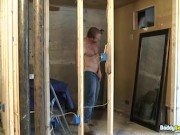 Horny Hunk Watches Himself In The Mirror As He Wanks Alone
