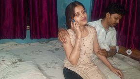 The sister-in-law was thoroughly fucked by a thick cock. The sister-in-law sucked her brother-in-law's penis and ejaculated.