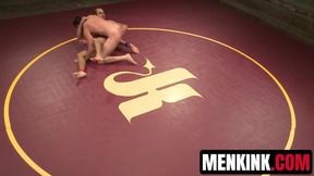 Abel Archer wrestles Brock Avery and claims victory over his asshole