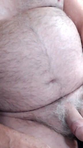 I Love the White Hairs on His Balls