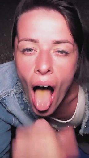 Stranger Fucked My Horny Wet Pussy on the Public Beach and Cumshot All Over My Face
