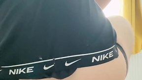 Demonstrating my largest toys: sinnovator butt plug and bombshell destroyer