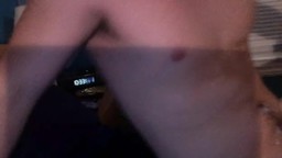 American Model Plays with His Dick