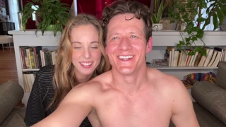 Caught fucking and POV facial for petite Millie Morgan