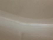 Cumshot in dirty diaper