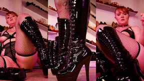 SiSSY BOOT WORSHiP | CUM CountDOWN