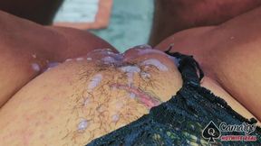 CUM IN PUSSY - I GAVE IT TO TWO ON THE SAME DAY AND THE LAST ONE TOOK OFF THE CONDOM AND CAME IN MY PUSSY