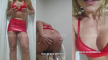 CORNO DEIXOU EU SAIR SOZINHA COM O MACHO ALFA E PEDIU PRA EU CONTAR COMO FOI A FODA, MAS NAO ESPERAVA Q E SERIA HUMILHADO E VOLTARIA TAO ARROMBADA