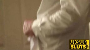 UKSubSluts - Blonde MILF Brittany Bardot deepthroats and rides big cock