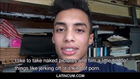 Young Amateur Latino Boy With Braces Fucked For Cash