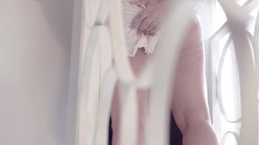 nao deu tempo de chegar no quarto e trepamos na escada - mario aquele