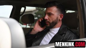 Benvi pays his debt to Ian Holmes with throat fuck and rope bondage