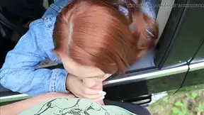 Pretty Girl Caught Masturbating Sucked And Let Herself Be Fucked By A Stranger!