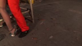 British Brunette Gets Tag Teamed By Construction Workers