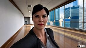 Curvy Corporate Babes Getting Fucked in the Office