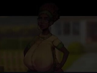 Taffy Tales v0.95.7 Part 81 Ebony Goddness Sex! By LoveSkySan69