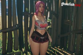 Lovely's Wild Ride with Futa Clash