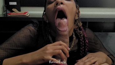 A Babá fez um Babão no meu Pau, Pense numa Preta Gulosa! CAIU NA NET (Rennan Luna Official)