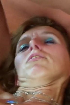 MILF with hairy pussy rides cock like a star