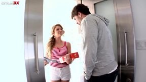 Hot MILF Julia Ann teaches Jessie Andrews how to please a man&#039;s cock