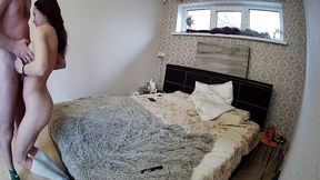 Bedroom 4: Kamila &amp; Danildo Hot and Sensual Foreplay Pussy Rubbing and Tit Job