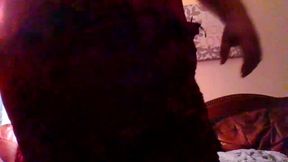 Tranny BBW Domme Rips Corset Pierced Nipples Gush Cum Flood